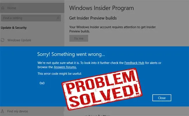 How to fix 0x0 0x0 error Quick Guide for Windows 7, 8.1 and 10