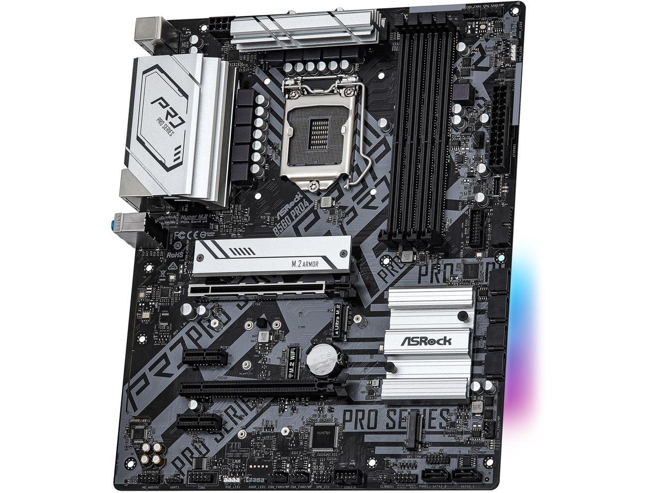 Available Now ASRock B560 Pro4 LGA 1200 Intel B560 ATX Intel Motherboard