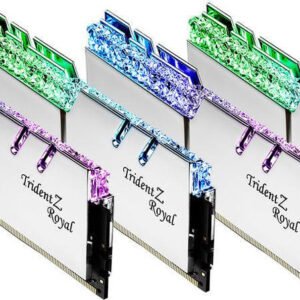Genuine G.Skill TZ Royal Silver Series 128GB (4x32GB) 3600 MHz DDR4 Memory F4 3600C16Q 128GTRS