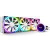 Available Now NZXT Kraken X73 RGB 360mm White Liquid Cooler RL KRX73 RW