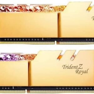 Available Now G.skill Trident Z Royal Gold Series 16GB (2x8GB) 4000 MHz DDR4 Memory F4 4000C18D 16GTRG