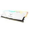 Best Teamgroup T FORCE DELTA RGB Series 16GB (16GBX1) DDR4 3200MHz White Memory TF4D416G3200HC16C01