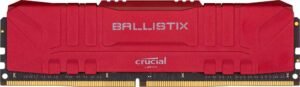 Best Crucial Ballistix 16GB Kit (2 x 8GB) DDR4 3000mhz Desktop Gaming Memory Red BL2K8G30C15U4R
