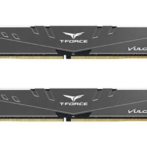 Available Now Teamgroup T FORCE Vulcan Z Series 8GB (8GBX1) DDR4 3200MHz GRAY Memory TLZGD48G3200HC16CBK