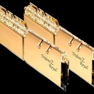 Original G.Skill Trident Z Royal Gold 16 GB (2 x 8GB) 3000 MHz DDR4 Memory F4 3000C16D 16GTRG