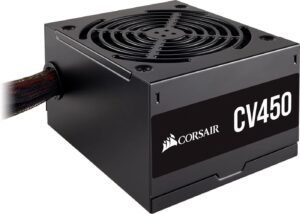 New Model Corsair CV Series CV450 450 Watt 80 Plus Bronze Certified PSU CP 9020209 NA