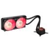 New Model Silverstone TD02 RGB CPU RGB CPU Liquid Cooler with Dual 120mm Silent Fan
