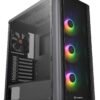 New Model Thermaltake V250 TG ARGB ATX Mid Tower Cabinet with Three preinstalled 120mm ARGB Fans