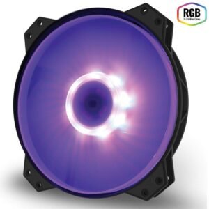 Best Cooler Master Masterfan MF200R ARGB Lighting Case Fan with 200mm Hybrid Fan