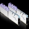 Available Now G.Skill Trident Z Royal Silver 32GB (2x16GB) 4000MHz Memory