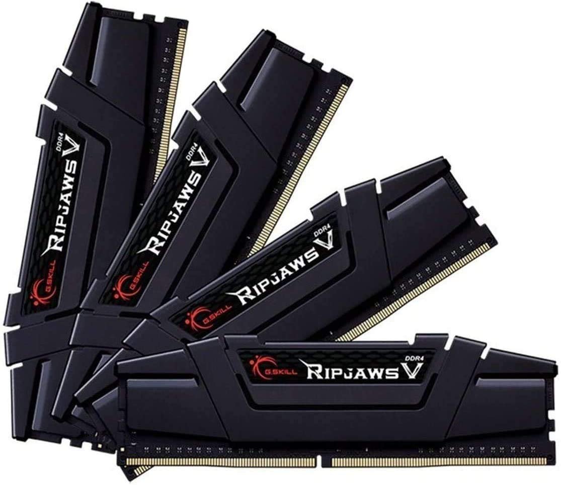 Original G.Skill Ripjaws V Series 128GB (32GBx4) DDR4 3200 MHz RAM F4 3200C16Q 128GVK