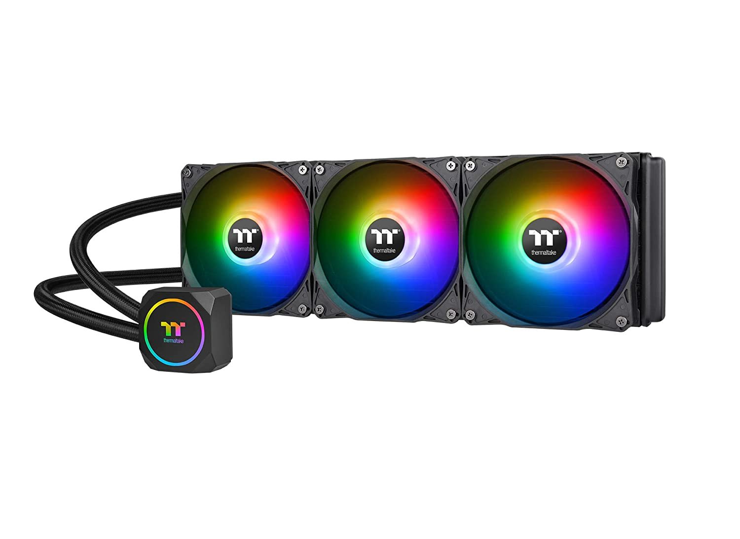 Original Thermaltake TH360 ARGB All In One 360mm CPU Liquid Cooler CL W300 PL12SW A