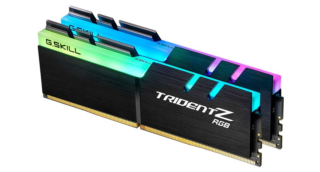 New Model G.skill Trident Z RGB Series 32GB (2x16GB) 3600MHz DDR4 Memory F4 3600C16D 32GTZR