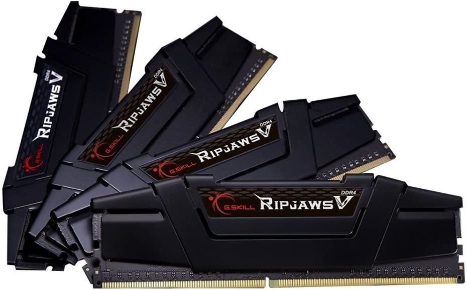 Best G.skill Ripjaws V Series 64GB (4x16GB) 3600 MHz DDR4 Memory F4 3600C16Q 64GVKC