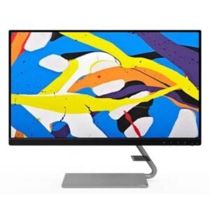Genuine Lenovo Q24i 1L Ultra Slim Monitor 66C0KAC3IN | 23.8 inch FHD IPS Display | 4ms Response Time | 75Hz Refresh Rate