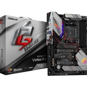 Available Now ASRock B550 PG Velocita AM4 ATX Motherboard (AMD Socket AM4/3rd Gen Ryzen Series CPU/Max 128GB DDR4 4733MHz Memory)