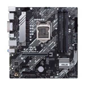 Best ASUS Prime B460M A LGA 1200 Micro ATX Motherboard with Dual M.2 and Fan Xpert 2+
