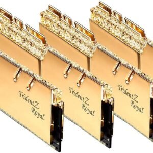 Original G.skill Trident Z Royal Gold Series 32GB (4x8GB) 3600 MHz DDR4 Memory F4 3600C14Q 32GTRGB