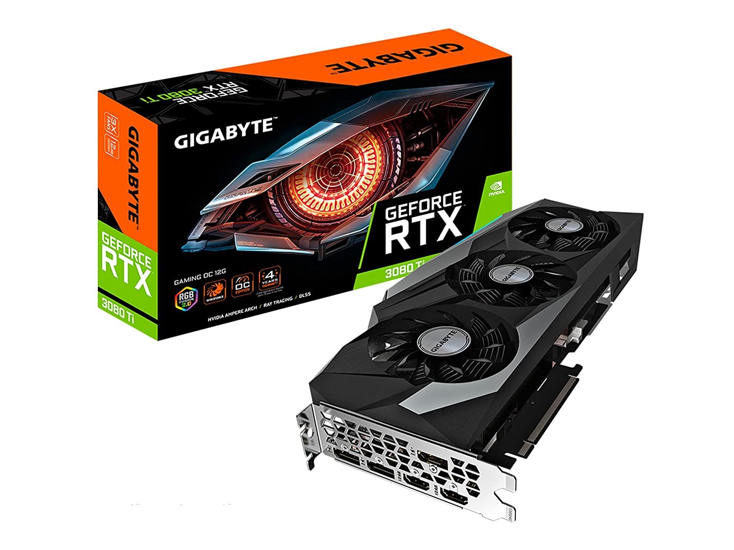 Genuine Gigabyte GeForce RTX 3080 Ti Gaming OC 12GB Graphics Card GV N308TGaming OC 12GD