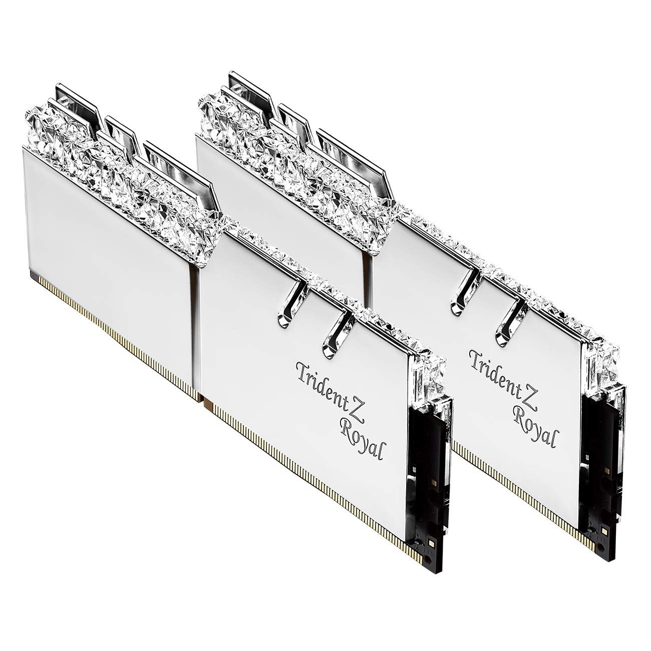 Available Now GSkill Trident Z Royal RAM 16GB (2x8GB) 3200MHz DDR4 RGB Overclockable Desktop Memory