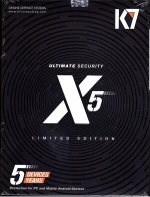 Original K7 TOTAL (ULTIMATE) SECURITY X5 LIMITED EDITION  5 PCS 5 YEARS (CD)