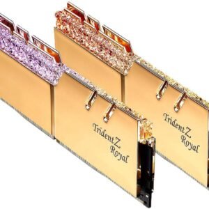 Available Now G.Skill Trident Z Royal Gold 16 GB (2 x 8GB) 3600 MHz DDR4 Memory F4 3600C17D 16GTRG