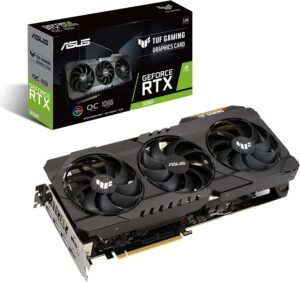 Genuine Asus TUF Gaming RTX 3080 OC V2 LHR 10GB Graphics Card TUF RTX3080 O10G V2 Gaming