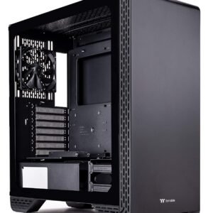 Best Thermaltake S300 TG Mid Tower Cabinet With One Preinstalled 120mm Fan and Tempered Glass