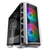 Original Cooler Master MasterCase H500P Mesh (E ATX) Mid Tower White Cabinet With Tempered Glass Side Panel With RGB Controller MCM H500P WGNN S00