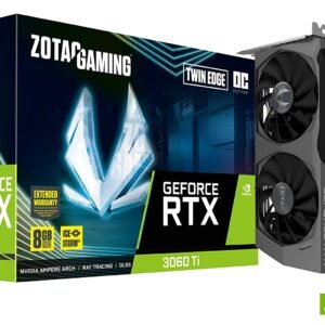New Model ZOTAC GAMING GeForce RTX 3060 Ti Twin Edge OC LHR Graphic Card ZT A30610H 10MLHR