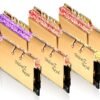 Available Now G.Skill TZ Royal Gold Series 128GB (4x32GB) 3600 MHz DDR4 Memory F4 3600C16Q 128GTRG
