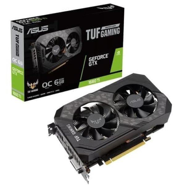 Best Asus TUF Gaming Nvidia GeForce GTX 1660 Ti EVO OC 6GB GDDR6 Graphics Card (90YV0CT7 M0IA00)