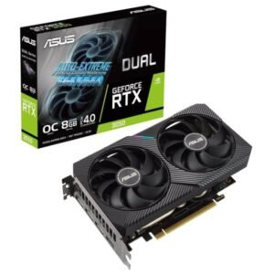 Available Now Asus Dual Nvidia GeForce RTX 3050 OC Edition 8GB GDDR6 Graphics Card