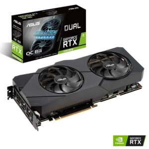 New Model ASUS Dual GeForce RTX 2080 Super Evo OC Edition GDDR6 8GB 256 Bit Graphics Card