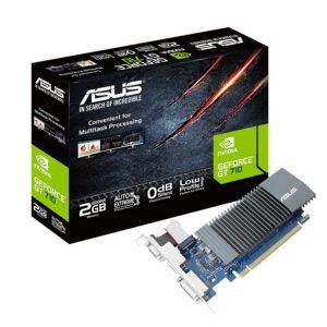 New Model ASUS GeForce GT710 2GB GDDR5 64 Bit Graphics Card with 0db Low Profile