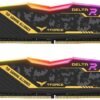Original TEAMGROUP T Force Delta RGB TUF Gaming Alliance 32GB (2x16GB) 3200MHz Memory TF9D432G3200HC16CDC01