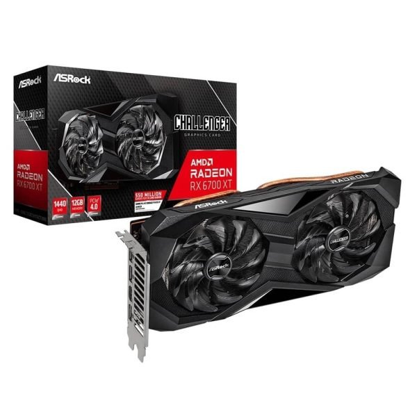 Available Now ASRock AMD Radeon RX 6700 XT Challenger D 12 GB 192 Bit GDDR6 Gaming Graphics Card