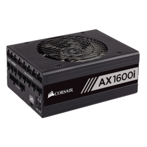 Available Now CORSAIR AX1600i 1600W ATX 80 PLUS TITANIUM Full Modular SMPS CP 9020087 NA