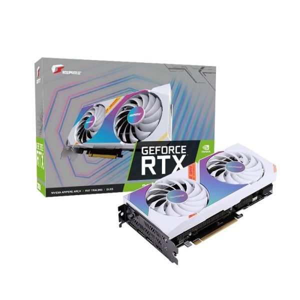 New Model Colorful iGame Nvidia GeForce RTX 3050 Ultra W DUO OC 8GB V GDDR6 Graphics Card