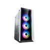 New Model DEEPCOOL MATREXX 55 V3 ARGB WH (E ATX) MID TOWER CABINET WITH TEMPERED GLASS SIDE PANEL (WHITE) DP ATX MATREXX55V3 AR WH