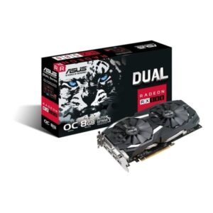 New Model Asus Radeon RX 580 Dual OC 8GB GDDR5 Graphics Card