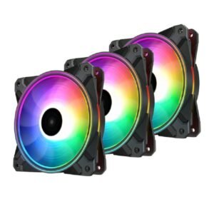 New Model Deepcool CF120 PLUS ARGB Cabinet Fan | Triple Pack