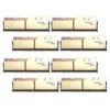 Genuine G.Skill Trident Z Royal Gold 128 GB (8 x 16GB) 3200 MHz DDR4 Memory F4 3200C14Q2 128GTRG