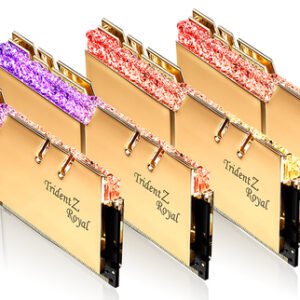 New Model G.Skill Trident Z Royal Gold 32 GB (4 x 8GB) 3600 MHz DDR4 Memory F4 3600C17Q 32GTRG