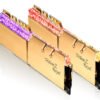 Original G.Skill Trident Z Royal Gold 16 GB (2 x 8GB) 4800 MHz DDR4 Memory F4 4800C18D 16GTRG