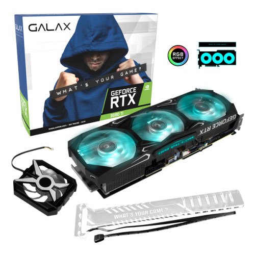 Best GALAX GeForce RTX 3080 Ti SG (1 Click OC) 12GB GDDR6X Graphic Card 38IOM5MD99DD