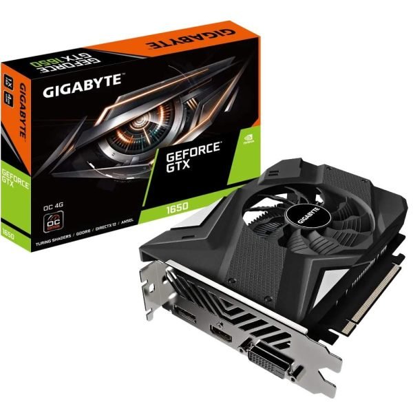 Genuine Gigabyte Nvidia GeForce GTX 1650 D6 OC 4GB GDDR6 Graphic Card (rev. 2.0)