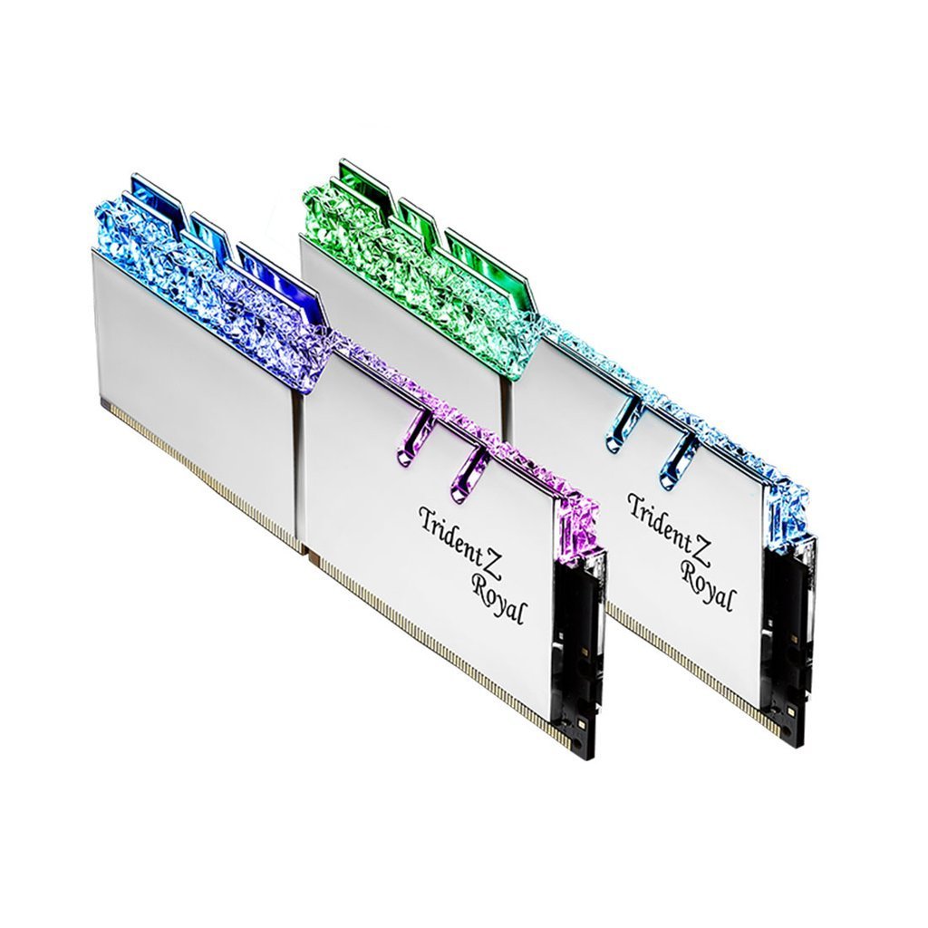 Available Now G Skill Trident Z Royal RAM Dual Channel Kit DDR4 32GB 3200MHz Desktop Memory