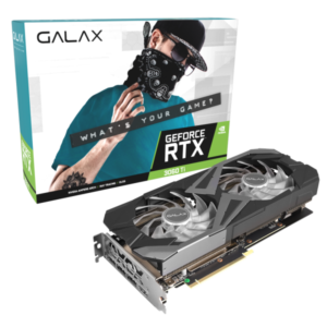 Original Galax Nvidia GeForce RTX 3060 Ti EX (1 Click OC) 8GB GDDR6 Graphics Card