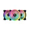 Best Gamdias Aeolus M2 1203 Lite 120mm ARGB Cabinet Cooling Fan (3 Pack)